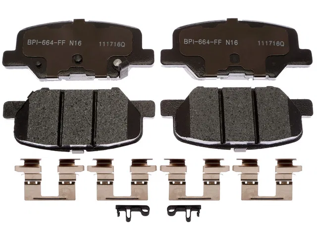 MGD1679CH – R/M BRAKES Brake Pad, OE Replacement Ceramic Includes Mounting Hardware